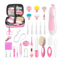 Kit de cuidados de saúde para bebês Qunlions life 30 em 1 rosa
