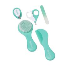 Kit de Cuidados e Higiene Bebê 5 Peças Verde - Petit Piá