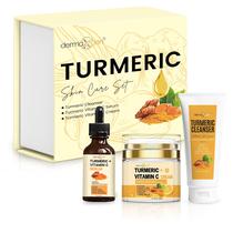 Kit de cuidados faciais DERMAXGEN Turmeric Complete Anti-Envelhecimento