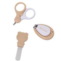 Kit de Cuidados & Higiene Bebê 3 Peças Nude Petit Piá