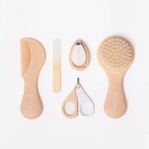 Kit de Cuidados Higiene Bebê 5 Peças Nude Petit Piá