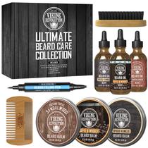 Kit de Cuidados para Barba Viking Revolution Ultimate Óleo Bálsamo Escova Kit de Cuidados para Barba Viking Revolution Ultimate Óleo Bálsamo Escova