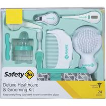 Kit De Cuidados Para Bebê Safety Ih436 24Pcs Branco Verde
