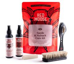 Kit de Cuidados para Calçados RED MOOSE 5 Peças Camurça e Nobuck Kit de Cuidados para Calçados RED MOOSE 5 Peças Camurça e Nobuck