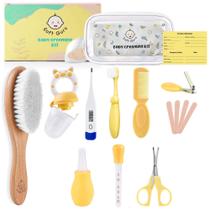 Kit de Cuidados Pessoais e de Saúde para Bebês Soft Guru - Com Cesta Kit de Cuidados Pessoais e de Saúde para Bebês Soft Guru - Com Cesta