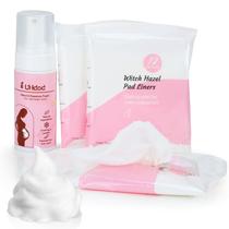 Kit de cuidados pós-parto UHdod com espuma de hamamélis 150 ml e absorventes