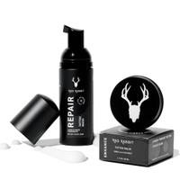 Kit de cuidados pós-tatuagem Mad Rabbit Balm 50 ml e espuma de lavagem 60 ml Kit de cuidados pós-tatuagem Mad Rabbit Balm 50 ml e espuma de lavagem 60 ml