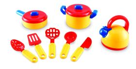Kit de culinária Learning Resources Pretend & Play 10 peças 3+