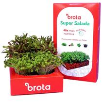 Kit De Cultivo Super Salada (40X Mais Nutrição) Brota