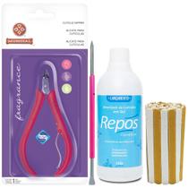 Kit de Cutilagem para Manicure e Pedicure com Alicate Fragrance