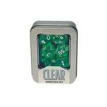 Kit de Dados: Clear Green - Buró