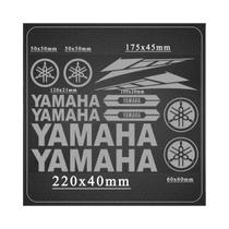 Kit de decalque para capacete de tanque de motocicleta adesivo reflexivo Yamaha