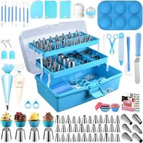 Kit De Decoração De Bolos Com 236 Peças LMETJMA, Conjunto De Sacos De Confeitar E Bicos, Suprimentos
