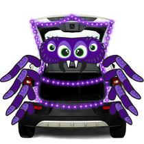 Kit de decoração de carros JOYIN Halloween Spider Theme com luz LED Kit de decoração de carros JOYIN Halloween Spider Theme com luz LED
