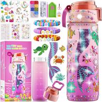 Kit de decoração de garrafas de água BOOH Mermaid Girls 4-8 anos Kit de decoração de garrafas de água BOOH Mermaid Girls 4-8 anos