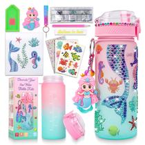 Kit de decoração de garrafas de água Eugsph para meninas de 5 a 8 anos