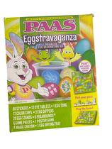 Kit de decoração e tintura de ovos PAAS Eggstravaganza com adesivos Kit de decoração e tintura de ovos PAAS Eggstravaganza com adesivos