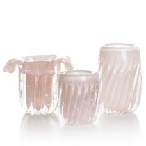 Kit De Decoração Em Murano Vasos Jade Rosa Kit De Decoração Em Murano Vasos Jade Rosa