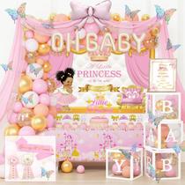 Kit de Decoração para Festa Costova Royal Princess com 138 Peças Kit de Decoração para Festa Costova Royal Princess com 138 Peças