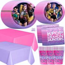 Kit de Decoração para Festa Única KPop Caçadores de Demônios