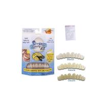 Kit de dentes temporários para reparo dentário de dentes falsos