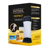 Kit de Depilação Depimel Depkit Sistema Roll-On Aquecedor de Cera Bivolt Kit de Depilação Depimel Depkit Sistema Roll-On Aquecedor de Cera Bivolt