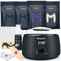 Kit de depilação Maxpearl Digital Wax Warmer para depilação