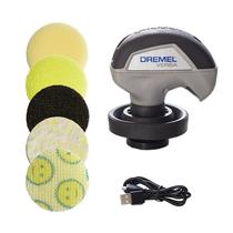 Kit de depuração elétrica Dremel Versa PC10-07 com 5 almofadas Scrub Daddy Kit de depuração elétrica Dremel Versa PC10-07 com 5 almofadas Scrub Daddy
