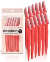 Kit de Dermaplaning Kitsch Dermaplaner para el Rostro, 12 Cuchillas