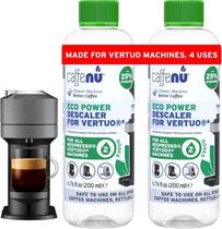 Kit de descalcificação Caffenu Nespresso Vertuo com 2 frascos de 400 ml