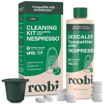 Kit de Descalcificação e Limpeza Roobi Compatível com Nespresso Original Kit de Descalcificação e Limpeza Roobi Compatível com Nespresso Original