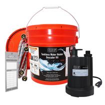 Kit de descarga de descalcificação para aquecedor de água sem tanque DrainX 13L Kit de descarga de descalcificação para aquecedor de água sem tanque DrainX 13L