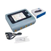 Kit De Descarregador Inteligente De 4 Portas ToolkitRC Q4AC Com Adaptadores XT60, Display IPS, 5A