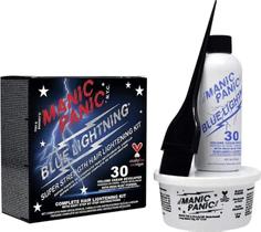 Kit de descoloração capilar MANIC PANIC Blue Lightning 30 Volume Vegan Kit de descoloração capilar MANIC PANIC Blue Lightning 30 Volume Vegan
