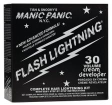 Kit de descoloração capilar MANIC PANIC Flash Lightning 30 Volume Kit de descoloração capilar MANIC PANIC Flash Lightning 30 Volume