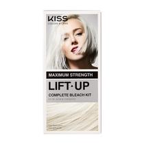 Kit de descolorante de cabelo e toner prateado gelado KISS Lift Up Complete