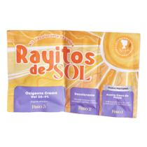 Kit de descolorantes corporais Rayitos de Sol com óleo de coco Vol 30