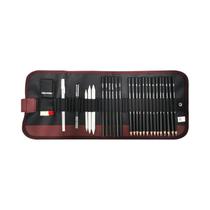 Kit De Desenho Para Adultos Com 29-70 Peças, Materiais De Arte, Lápis De Grafite, Pastel, Carvão E