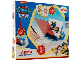 Kit de Desenho Patrulha Canina Arts com Acessórios