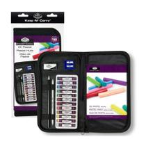 Kit de Desenho Royal Giz Pastel Oleo C/18 Pcs Kit de Desenho Royal Giz Pastel Oleo C/18 Pcs