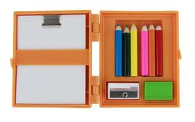 Kit de desenho Worlds Smallest You Create Artist com 6 lápis Kit de desenho Worlds Smallest You Create Artist com 6 lápis