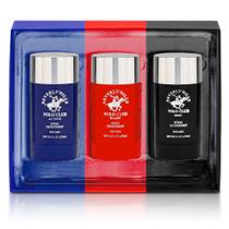 Kit de Desodorante em Stick Beverly Hills Polo Club 3 x 75 ml Kit de Desodorante em Stick Beverly Hills Polo Club 3 x 75 ml