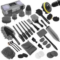 Kit de Detalhamento Automotivo NIKCOSMK 36 Peças com Estojo Kit de Detalhamento Automotivo NIKCOSMK 36 Peças com Estojo