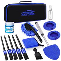 Kit de detalhamento de interiores de automóveis NIKCOSMK 15 unidades com ferramenta de pára-brisa Kit de detalhamento de interiores de automóveis NIKCOSMK 15 unidades com ferramenta de pára-brisa
