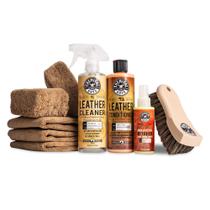 Kit de Detalhe Chemical Guys para Limpeza e Condicionamento de Couro Kit de Detalhe Chemical Guys para Limpeza e Condicionamento de Couro