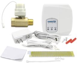 Kit de detector de vazamento de aquecedor de água FloodStop com desligamento