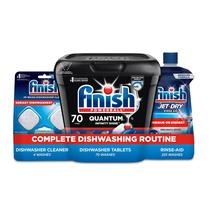 Kit de Detergente para Lava-louças Finish Quantum 70 Cápsulas Kit de Detergente para Lava-louças Finish Quantum 70 Cápsulas