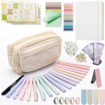 Kit de diário bíblico Vienrose Bible Study Supplies 75 comprimidos