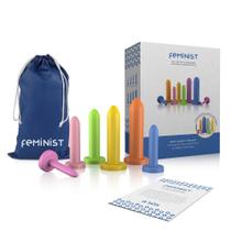 Kit de Dilatadores Coloridos Feminist - Lisos - 6 un - A SÓS