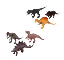 Kit de dinossauros com 6 Peças - Wellkids Kit de dinossauros com 6 Peças - Wellkids